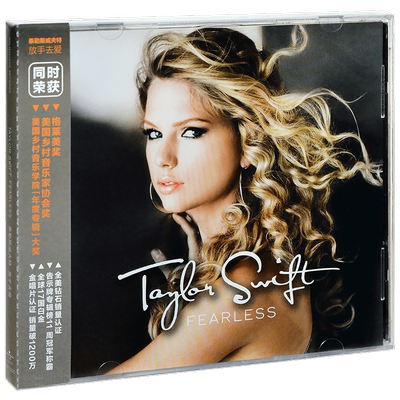 正版 Taylor Swift Fearless 2022 泰勒斯威夫特 放手去爱 CD