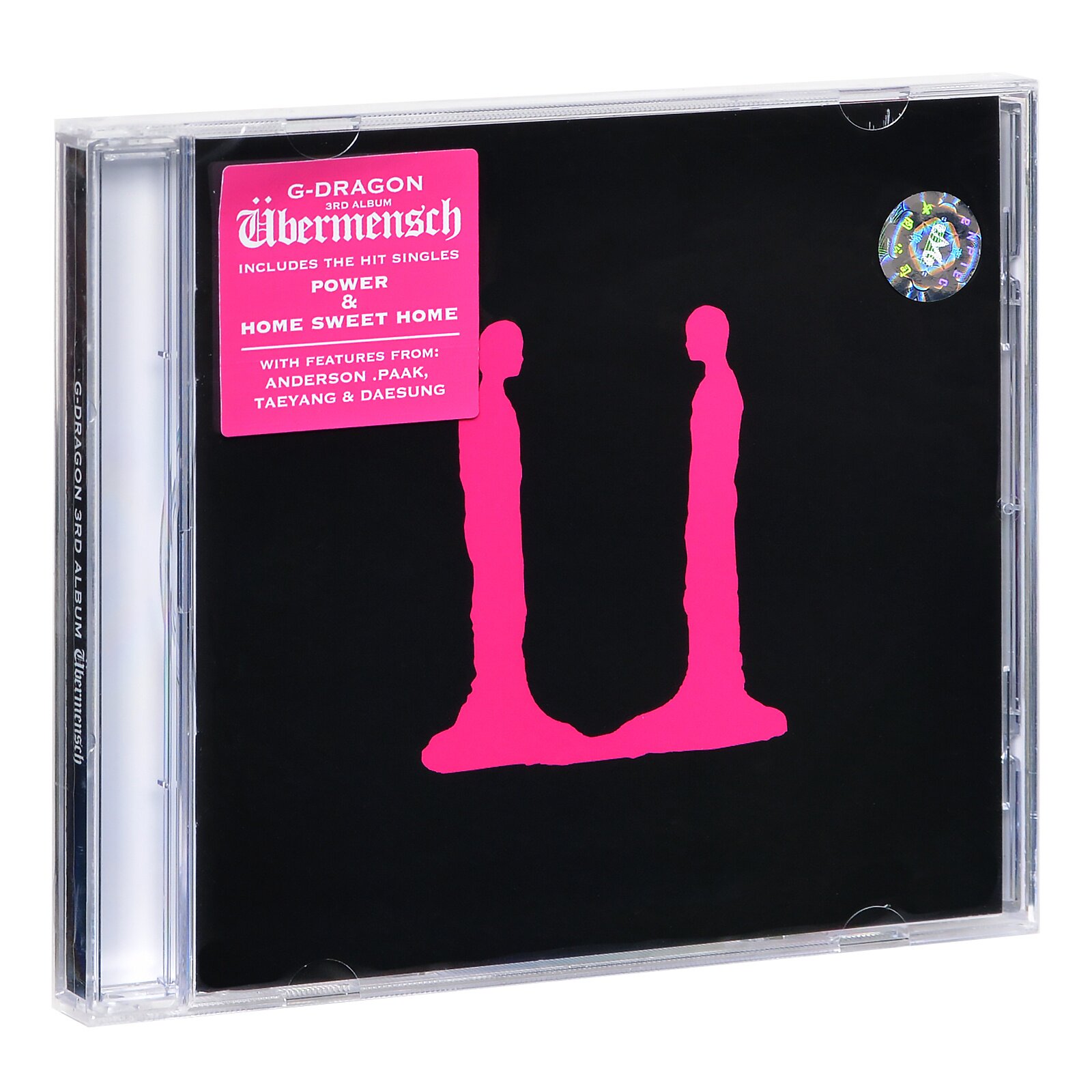 【进口欧版】G-DRAGON &Uuml;bermensch 权志龙 超人专辑 CD
