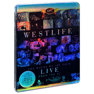 正版唱片 西城男孩 爱就在这里-伦敦演唱会 Westlife DVD