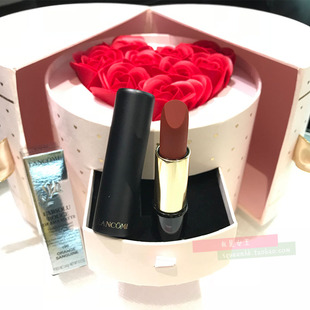 香港专柜 兰蔻196口红丝绒哑光 宝石切面02/03情人节礼盒套装