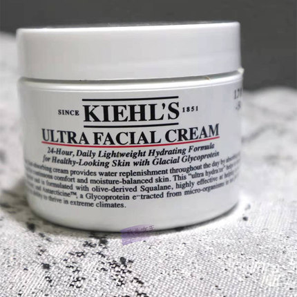 专柜 kiehl's契尔氏科颜氏角鲨烷高保湿乳霜面霜125ml