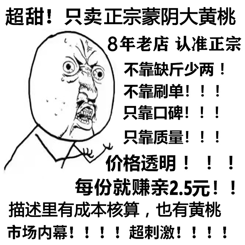 蒙阴黄桃黄金蜜桃水果当季新鲜现摘应季桃子新鲜锦绣黄毛桃非炎陵