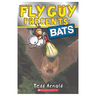 【现货】英文原版 FLY GUY PRESENTS 6 BATS 苍蝇小子6 蝙蝠 学习蝙蝠知识野外旅行故事儿童英语阅读语言学习书籍