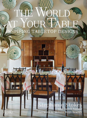 【现货】英文原版The World at Your Table Inspiring Tabletop Designs 餐桌上的世:鼓舞人心的桌面设计Rizzoli餐桌布置烹饪书籍