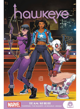 【现货】英文原版 Hawkeye Kate Bishop Team Spirit 鹰眼 凯特毕肖普 团队精神 The McElroy 拯救地球冒险科幻漫画书籍