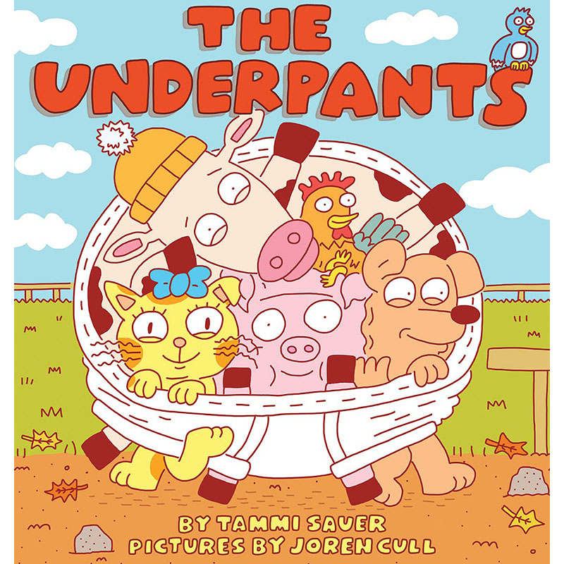 【预售】英文原版 The Underpants 内裤 Scholastic Tammi Sauer 农场冒险趣味故事绘本儿童插画书籍 书籍/杂志/报纸 儿童读物原版书 原图主图