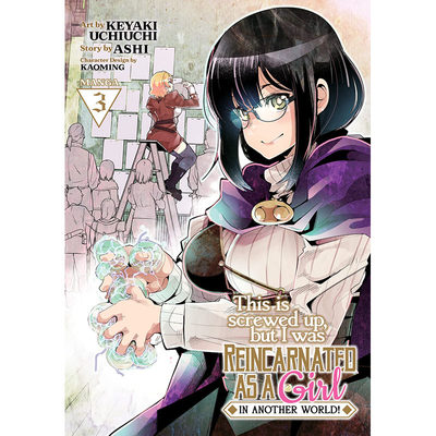 This Is Screwed Up, but I Was Reincarnated as a GIRL in Another World! Vol. 3 转生少女 第三卷 Ashi 魔法奇幻漫画书籍