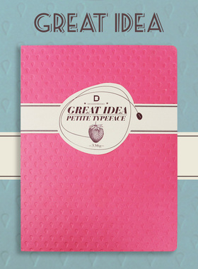 【现货】Great idea Petite Typeface 1 书籍卡片招贴 平面字体设计书籍