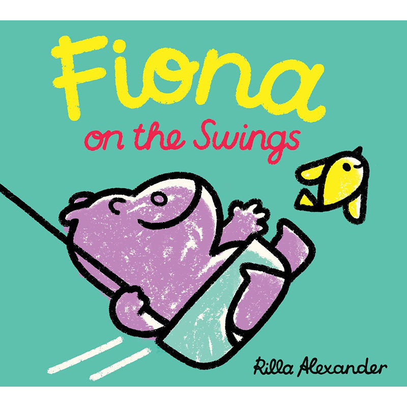 【预售】英文原版 fiona on the swings 秋千上的菲奥娜 hippo park