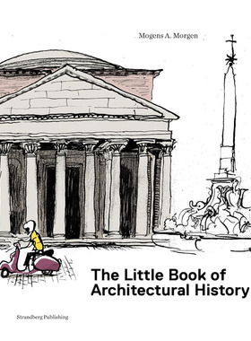 【现货】英文原版The Little Book of Architectural History Strandberg Publishing 建筑历史小书建筑设计绘画艺术书籍