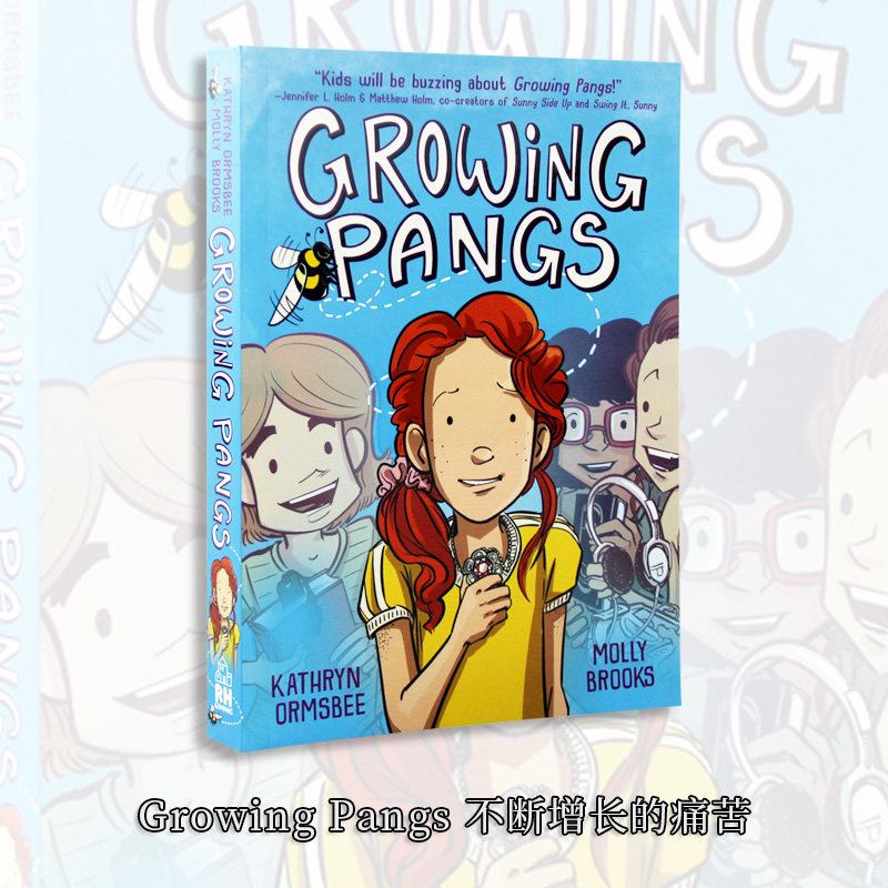 【预售】英文原版growingpangs不断增长的痛苦kathrynormsbee亲子共读