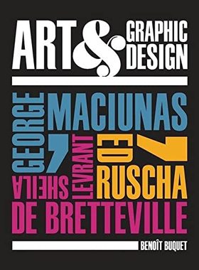 【现货】英文原版 Art & Graphic Design 艺术和平面设计 Yale Benoit Buquet 20世纪60年代和70年代平面设计书籍