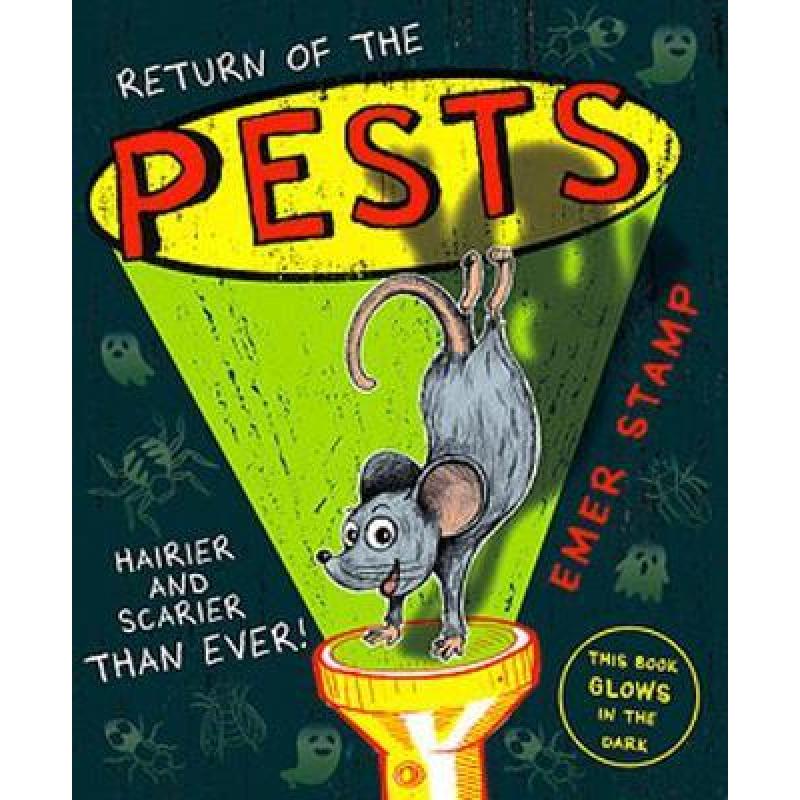 【预售】英文原版 Return of the Pests 害虫的回归 Emer Stamp Hachette Children's Group课外读物动物百科知识插画绘本儿童书籍