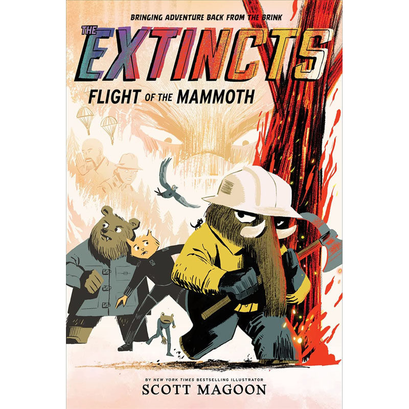 【预售】英文原版the extincts flight of the mammoth灭绝 猛犸象的
