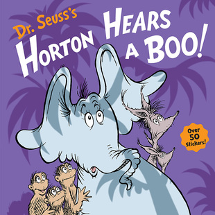 【预售】英文原版 Dr. Seuss's Horton Hears a Boo 苏斯博士的霍顿听到嘘声 Wade Bradford 万圣节冒险插画故事儿童书籍