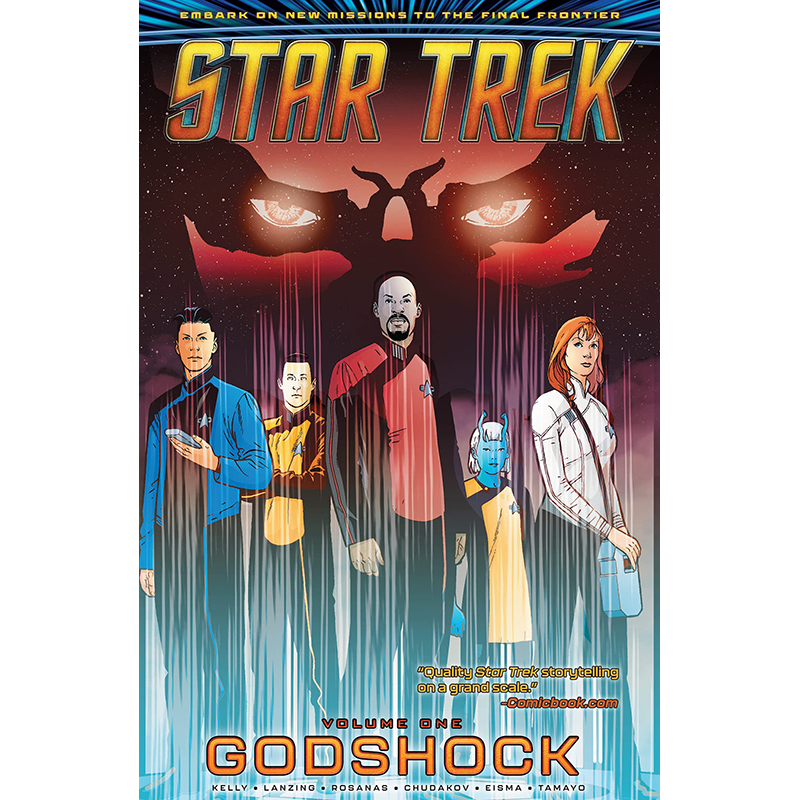 【预售】英文原版 Star Trek, Vol. 1: Godshock星际迷航卷一 IDW Publishing Collin Kelly科幻冒险漫画书籍