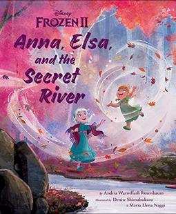 Frozen2冰雪奇缘2安娜艾莎与神秘河 英文原版 精美插画绘本魔法奇幻童话故事睡前读物儿童书籍 现货