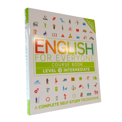 【现货】英文原版 English for Everyone Course Level3 Intermediat DK新视觉人人学英语 英语自学课本教材语言学习书籍