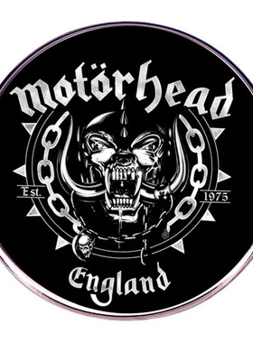Motorhead摩托党胸针摩托头金属摇滚乐队别针胸章合金徽章配饰