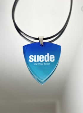Suede 山羊皮乐队周边吉他拨片项链配饰专辑徽章欧美摇滚唱片英伦