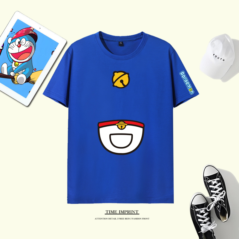 哆啦A梦T恤短袖动漫cos装