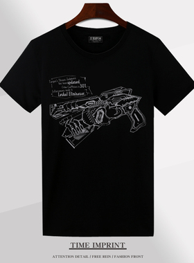 PSYCHOPASS心理测量者支配者Dominator动漫周边T恤衣服痛衣衫定制