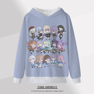 BanG Dream Ave Mujica丰川祥子 若叶睦周边痛衣卫衣加绒外套衣服