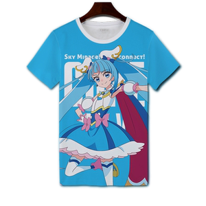 2024新款开阔天空光之美少女Q娃T恤短袖cos衣服动漫定制痛衣汗衫