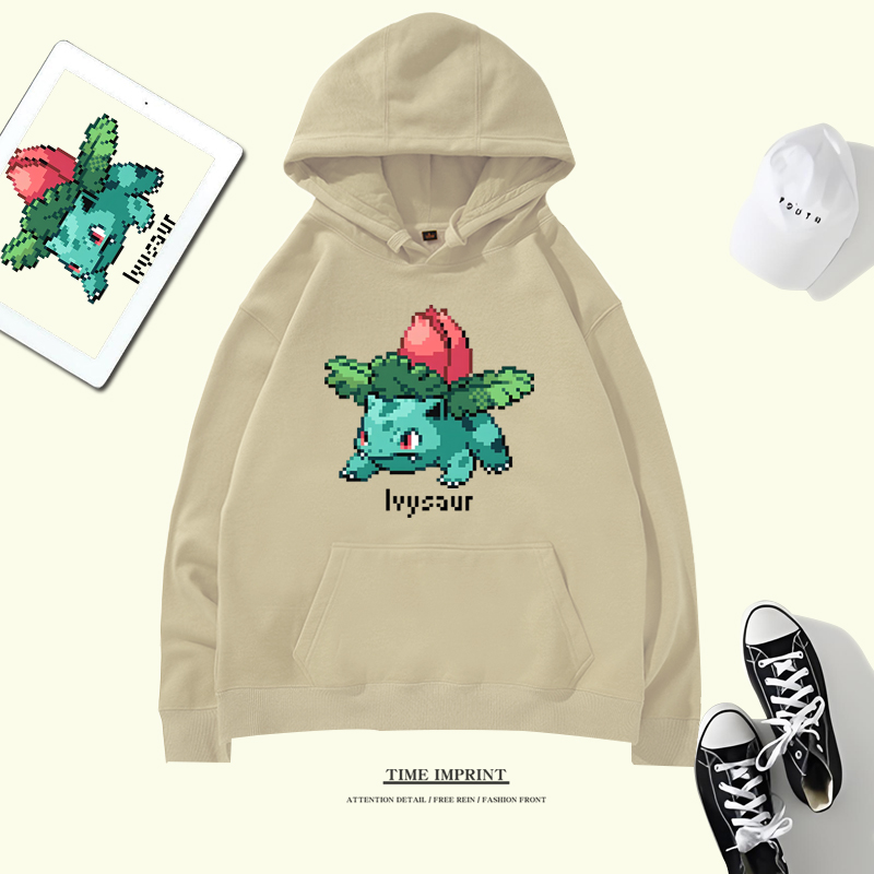 pokemonbulbasaur妙蛙连帽卫衣