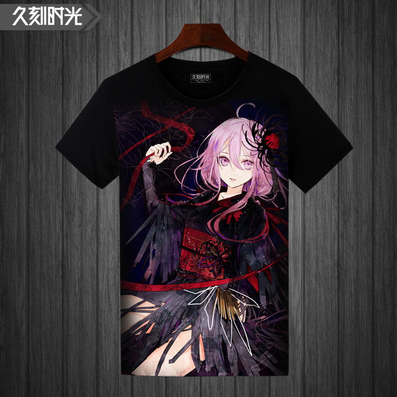 罪恶王周边冠楪祈樱满集短袖T恤男文化衫青少年衣服学生装动漫潮