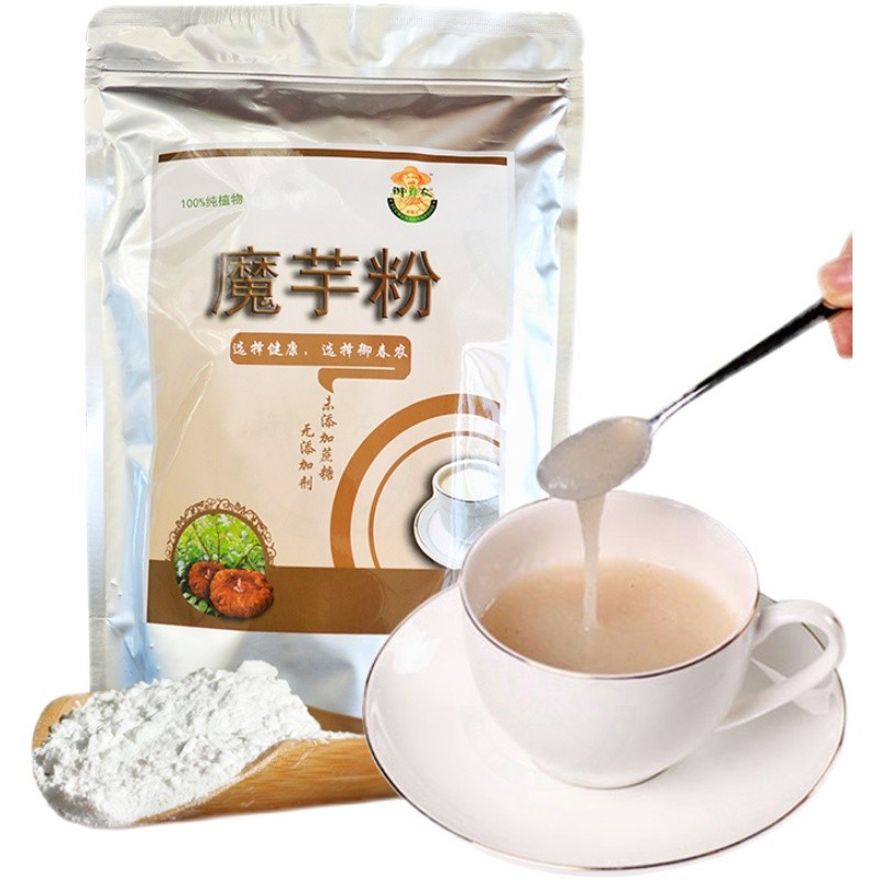 御春农魔芋粉510g饱腹营养早餐代餐粉云南特产冲泡饮品小包装素食