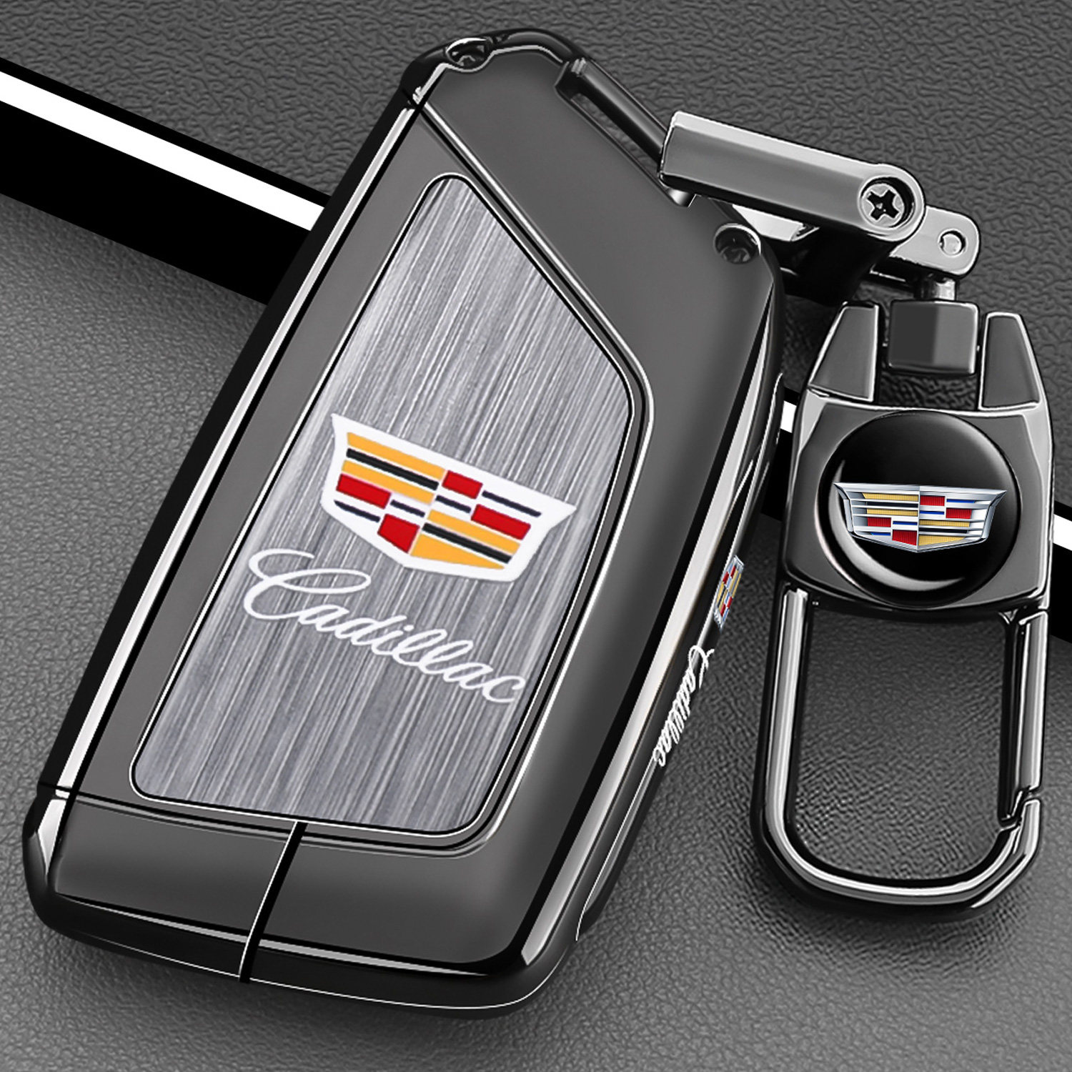 凯迪拉克XT5钥匙套26款25新凯迪拉克CT5车专用高级金属保护壳扣男