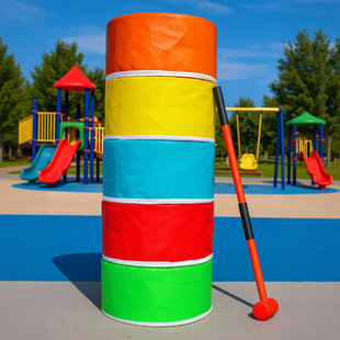 马年趣味运动会道具年会叠叠乐釜底抽薪一锤定音户外拓展游戏器材