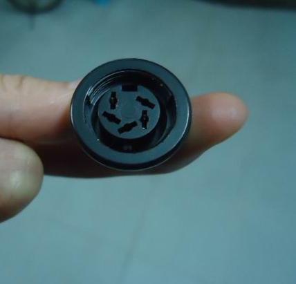 限量促销黑色白光936焊台电烙铁配件手柄连接座五芯座特价