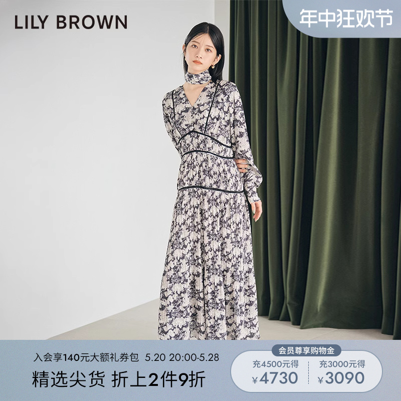 冬季新品LilyBrown连衣裙