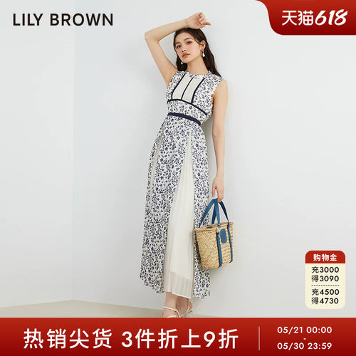 LilyBrown春夏新品新中式连衣裙