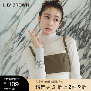 LILY BROWN2023秋冬新品 不规则小众高级感耳钉耳饰LWGA234358