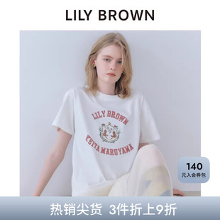 MARUYAMA合作款 LILY BROWN秋冬款 KEITA T恤LWCT254188 短袖