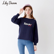 Lily Brown 春夏 大力水手合作款针织上衣LWCT181201