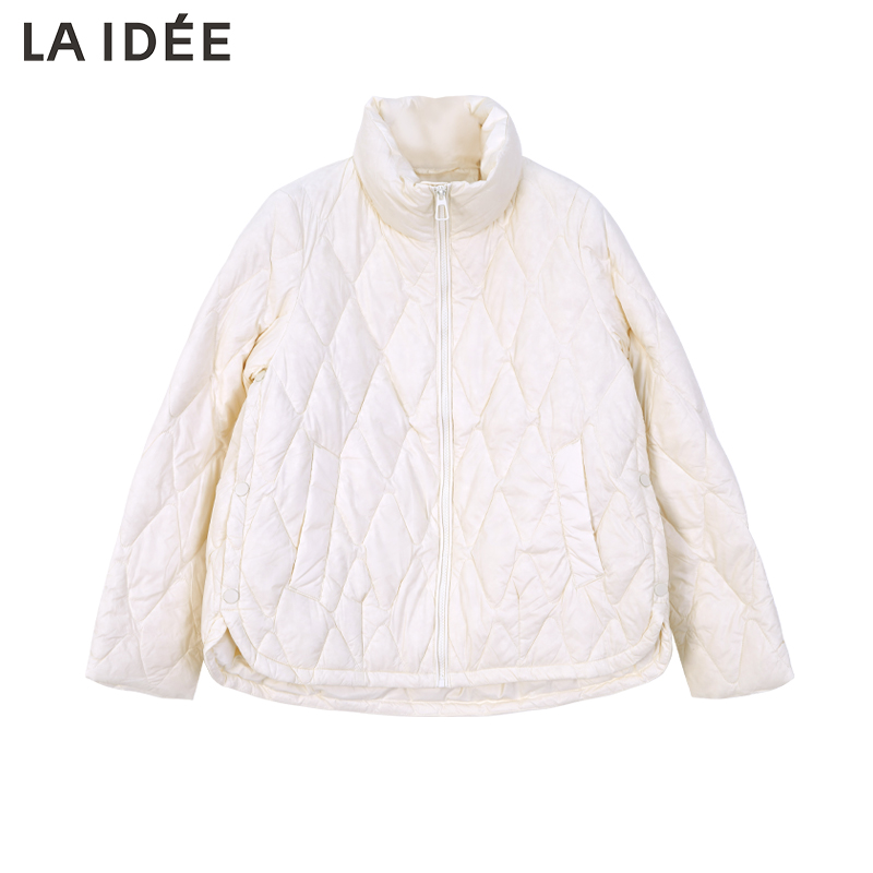 2025冬季新款无帽款宽松羽绒服