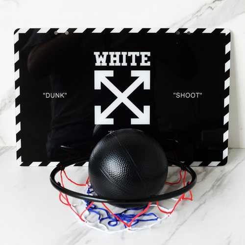 OFFWHITE篮球板篮球架无痕贴