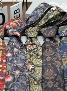 正装结婚领带男士韩版新郎婚礼商务酒红色黑色8cm手打男女SJS18