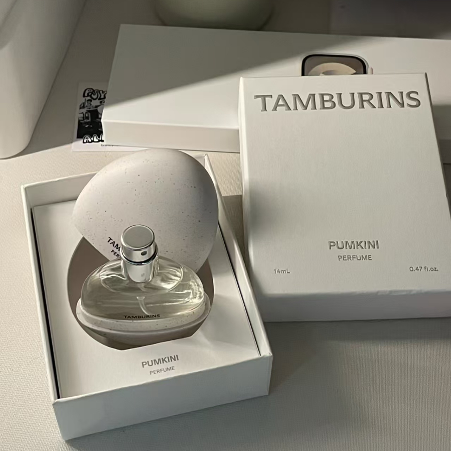 TAMBURINS Jennie同款蛋形香水pumkini圣洁金属风吹海岸清甜南瓜