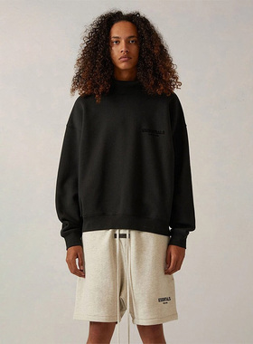 fog essentials SS22 hoodie 植绒圆领套头加绒卫衣帽衫