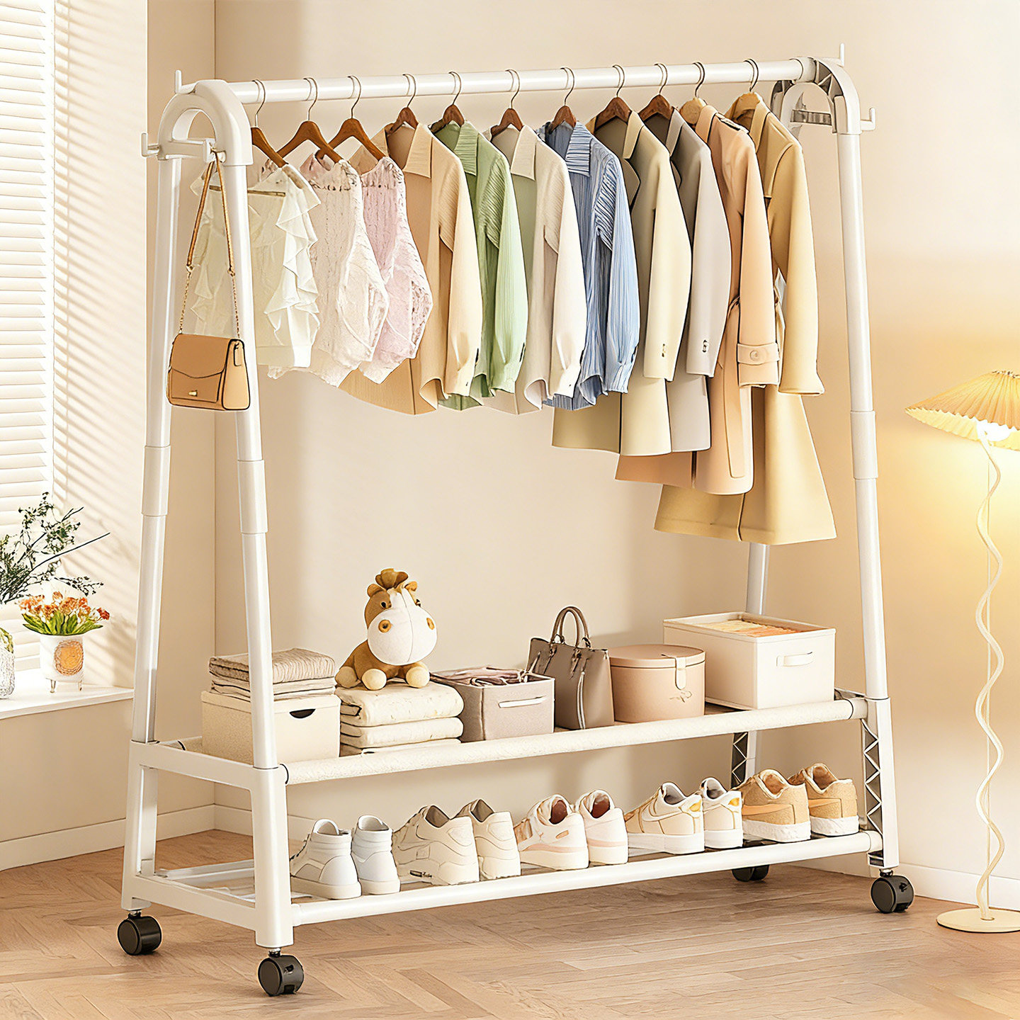 【国补立减15%】晾衣架落地家用