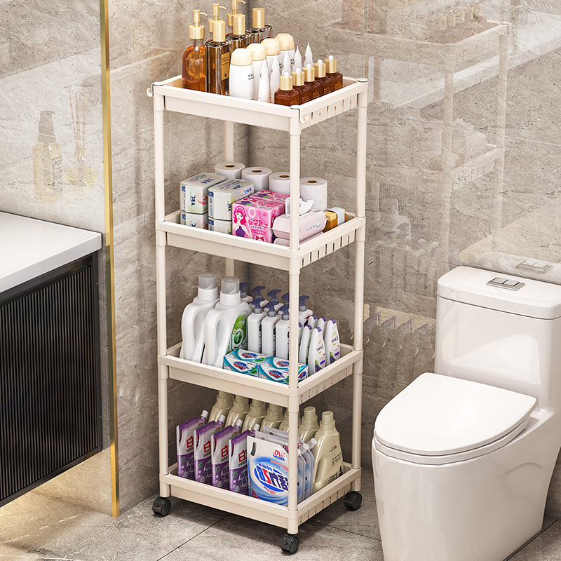 浴室收纳神器【落地浴室置物架】