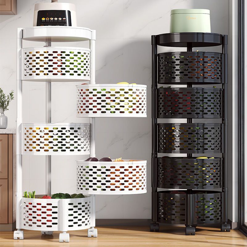 【免安装】厨房菜篮多功能收纳架