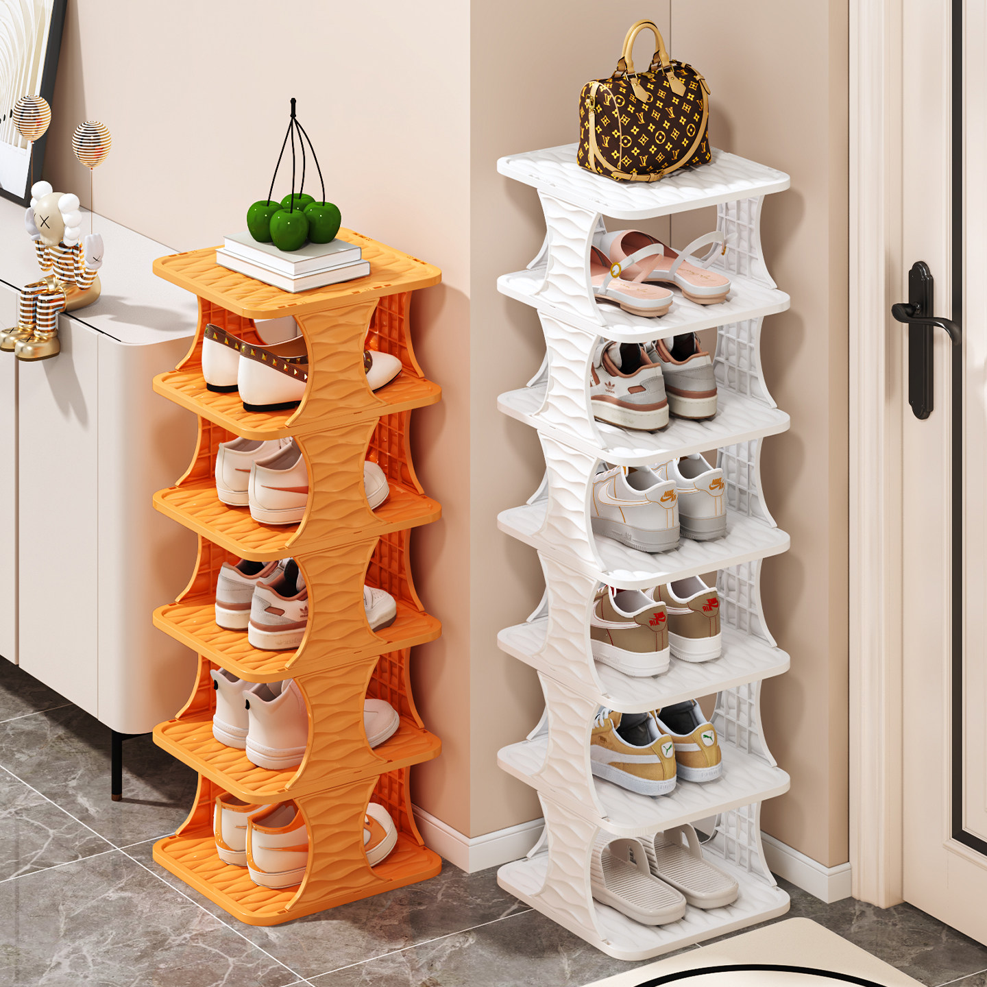 鞋架子家用门口多层室内简易鞋柜小窄门口宿舍小型收纳神器省空间,收纳整理,鞋子收纳架,淘宝优惠券,粉丝福利购,淘宝优惠卷