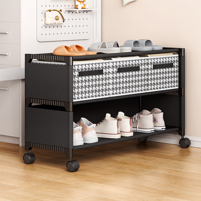 家捷仕床下桌下可收纳鞋架