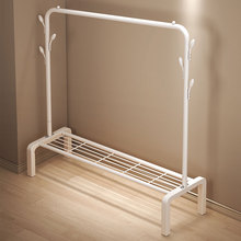 落地晾衣架室内家用阳台多功能晒衣架卧室宿舍简易结实耐用挂衣架